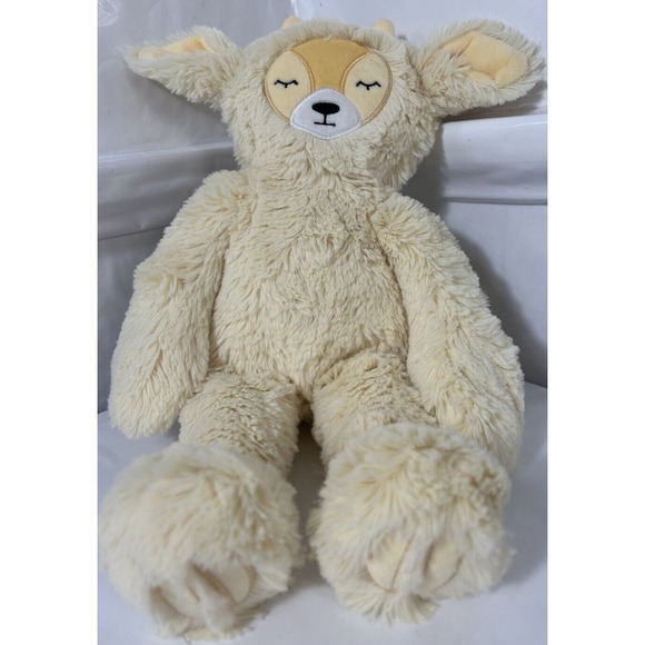 Slumberkins‎ Buttercup Ibex Kin Stress Relief Stuffed Animal Silky Fur Yellow - Picture 1 of 6
